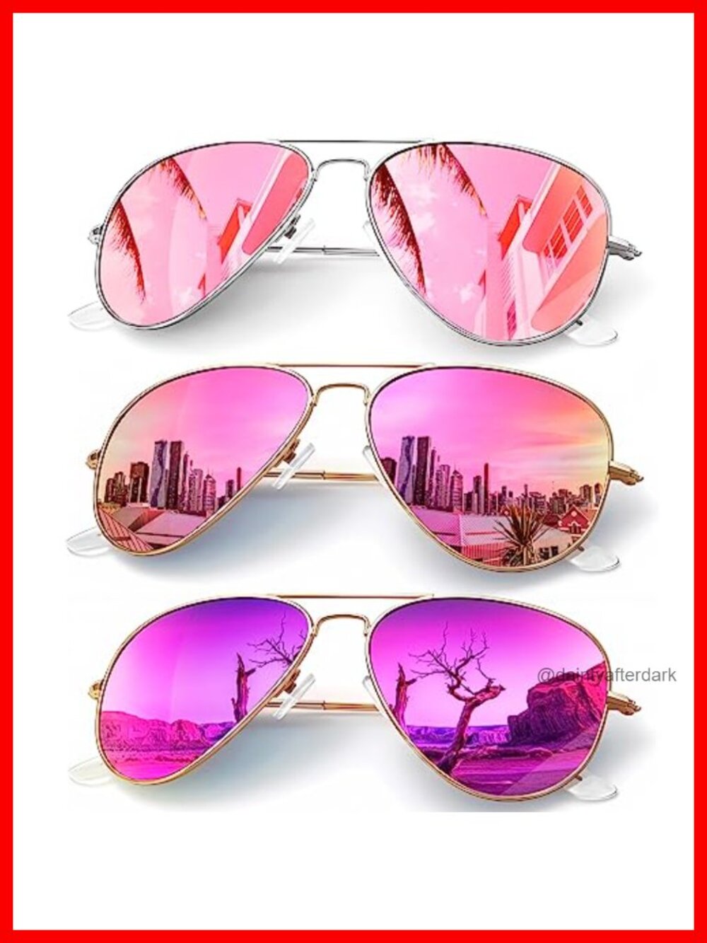 Polarized Aviator Sunglasses UV Blocking Full Frame Unisex Driving
